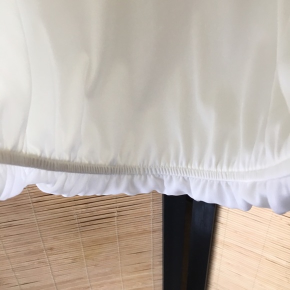 Alfani Beige Bell Sleeve Blouse - Picture 6 of 8